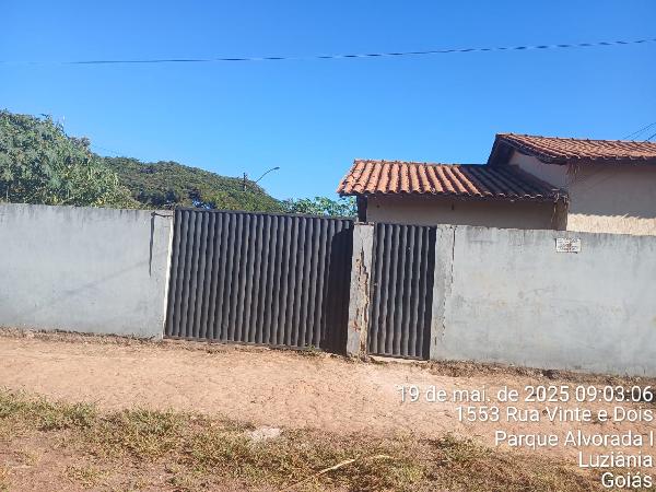 Vende-se em Luziania-GO  Casa, 58.17 de área total, 58.17 de área privativa, 187.50 de área do terreno,  2_qto(s), a.serv, WC, 1_sala(s), cozinha, 1_vaga(s) de garagem.