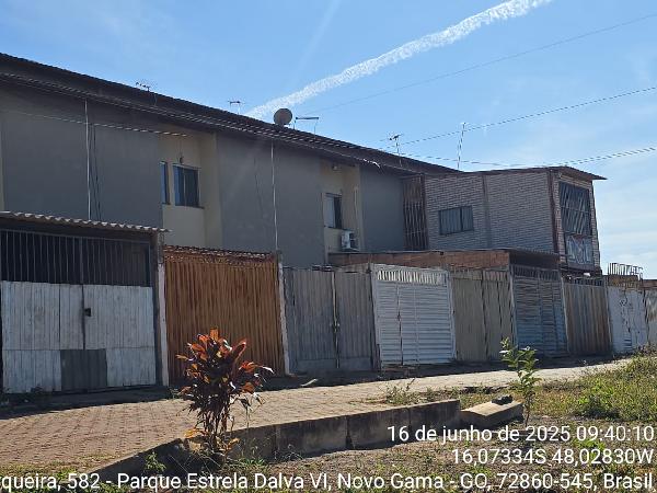 Vende-se em Novo Gama-GO  Casa, 54.01 de área total, 54.01 de área privativa, 104.41 de área do terreno,  2_qto(s), a.serv, WC, 1_sala(s), cozinha.