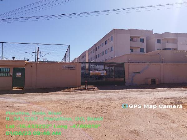 Vende-se em Planaltina-GO  apto, 44.29 de área privativa,  2_qto(s), WC, 1_sala(s), cozinha, 1_vaga(s) de garagem.