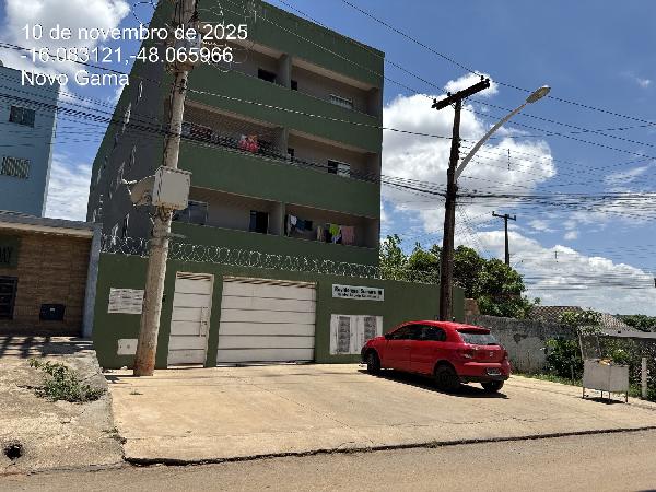 Vende-se em Novo Gama-GO  apto, 60.10 de área total, 60.10 de área privativa,  2_qto(s), varanda, a.serv, WC, 1_sala(s), cozinha, 1_vaga(s) de garagem.