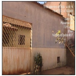 Vende-se em Planaltina-GO  Casa, 70.95 de área privativa, 165.00 de área do terreno,  3_qto(s), varanda, a.serv, WC, 1_sala(s), cozinha.