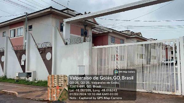 Vende-se em Valparaiso De Goias-GO  apto, 46.87 de área privativa,  2_qto(s), a.serv, WC, 1_sala(s), cozinha.