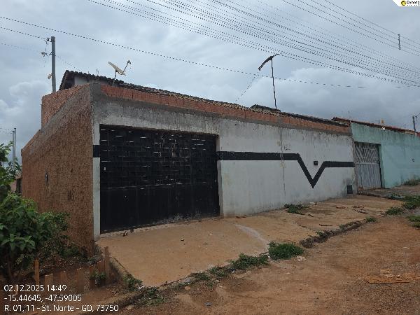 Vende-se em Planaltina-GO  Casa, 63.83 de área total, 63.83 de área privativa, 120.00 de área do terreno,  2_qto(s), a.serv, WC, 1_sala(s), cozinha, 1_vaga(s) de garagem.