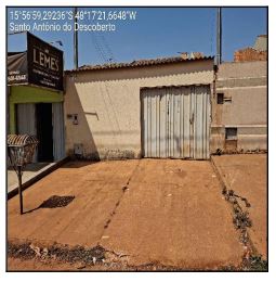 Vende-se em Santo Antonio Do Descoberto-GO  Casa, 67.81 de área privativa, 180.00 de área do terreno,  2_qto(s), varanda, a.serv, WC, 1_sala(s), cozinha.