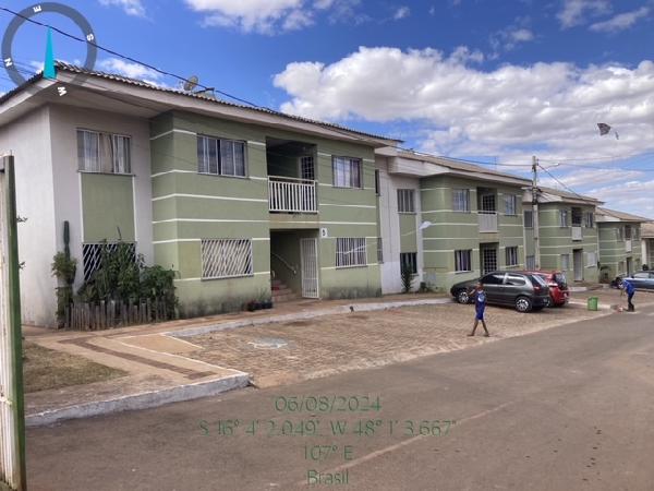 Vende-se em Valparaiso De Goias-GO  apto, 48.87 de área privativa,  2_qto(s), a.serv, WC, 1_sala(s), cozinha, 1_vaga(s) de garagem.