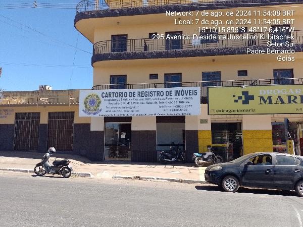 Vende-se em Padre Bernardo-GO  Casa, 69.70 de área total, 69.70 de área privativa, 250.00 de área do terreno,  2_qto(s), a.serv, WC, 1_sala(s), cozinha.