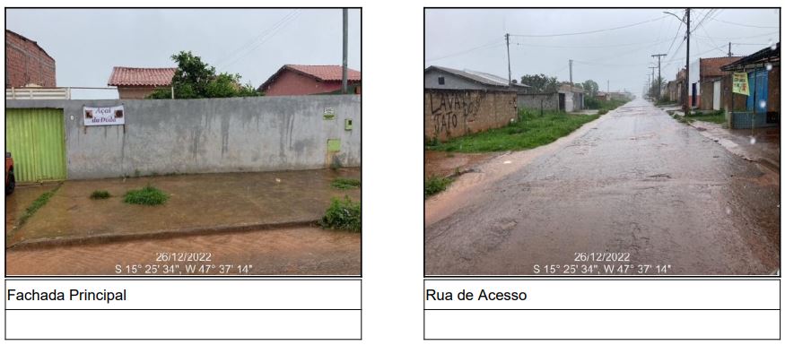 Vende-se em Planaltina-GO  Casa, 64.96 de área privativa, 360.00 de área do terreno,  2_qto(s), varanda, a.serv, WC, 1_sala(s), cozinha, 1_vaga(s) de garagem.
