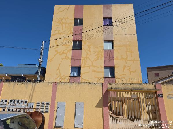 Vende-se em Novo Gama-GO  apto, 72.83 de área total, 50.68 de área privativa,  2_qto(s), WC, 1_sala(s), cozinha.
