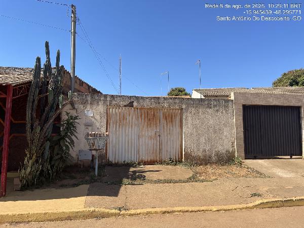 Vende-se em Santo Antonio Do Descoberto-GO  Casa, 61.43 de área total, 61.43 de área privativa, 269.43 de área do terreno,  2_qto(s), a.serv, WC, 1_sala(s), cozinha, 1_vaga(s) de garagem.
