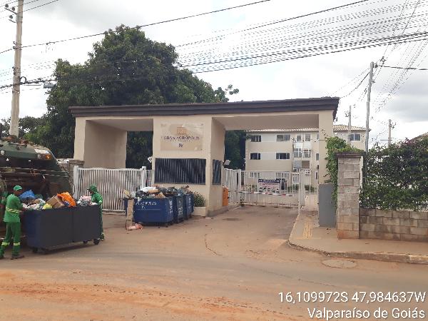 Vende-se em Valparaiso De Goias-GO  apto, 122.19 de área total, 70.58 de área privativa,  2_qto(s), a.serv, WC, 1_sala(s), cozinha, 1_vaga(s) de garagem.