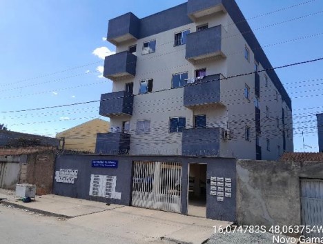 Vende-se em Novo Gama-GO  apto, 76.66 de área privativa,  2_qto(s), varanda, a.serv, WC, 1_sala(s), cozinha, 1_vaga(s) de garagem.