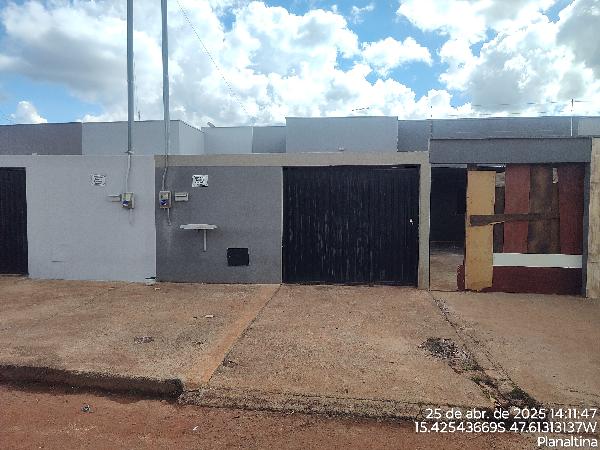 Vende-se em Planaltina-GO  Casa, 78.38 de área total, 78.38 de área privativa, 137.50 de área do terreno,  2_qto(s), a.serv, WC, 1_sala(s), cozinha, Terraco.