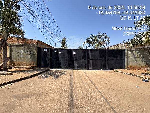 Vende-se em Novo Gama-GO  Casa, 56.54 de área total, 56.54 de área privativa, 130.00 de área do terreno,  2_qto(s), a.serv, WC, 1_sala(s), cozinha, 1_vaga(s) de garagem.