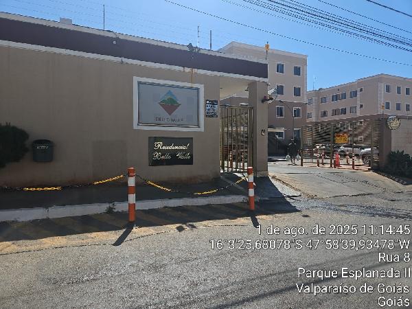 Vende-se em Valparaiso De Goias-GO  apto, 66.15 de área total, 46.29 de área privativa,  2_qto(s), a.serv, WC, 1_sala(s), cozinha, 1_vaga(s) de garagem.