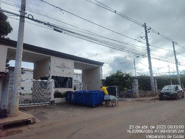 Vende-se em Valparaiso De Goias-GO  apto, 127.28 de área total, 75.97 de área privativa,  2_qto(s), a.serv, WC, 1_sala(s), cozinha, Terraco, 1_vaga(s) de garagem.
