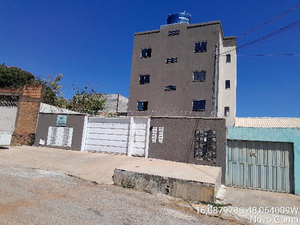 Vende-se em Novo Gama-GO  apto, 53.50 de área privativa,  2_qto(s), a.serv, WC, 1_sala(s), cozinha.
