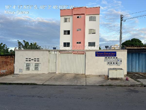 Vende-se em Novo Gama-GO  apto, 78.94 de área total, 60.18 de área privativa,  2_qto(s), a.serv, WC, 1_sala(s), cozinha, 1_vaga(s) de garagem.