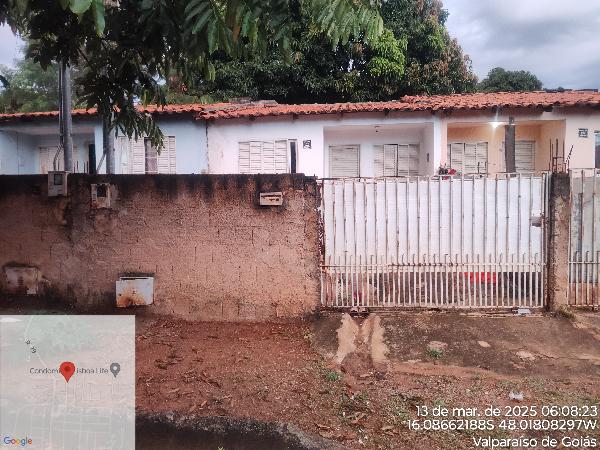 Vende-se em Valparaiso De Goias-GO  Casa, 52.99 de área total, 52.99 de área privativa, 130.38 de área do terreno,  2_qto(s), varanda, a.serv, WC, 1_sala(s), cozinha, Terraco.
