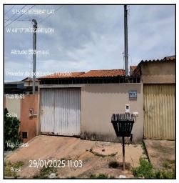 Vende-se em Santo Antonio Do Descoberto-GO  Casa, 64.00 de área privativa, 180.00 de área do terreno,  2_qto(s), a.serv, WC, 1_sala(s), cozinha.