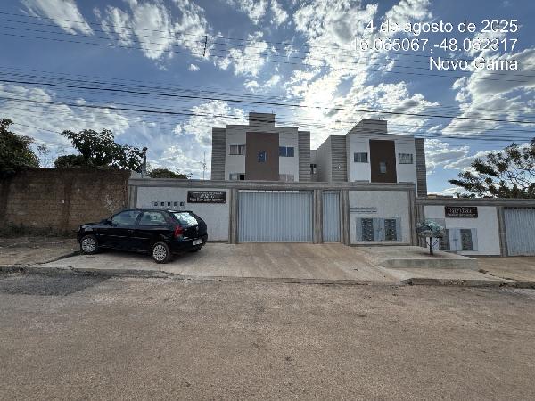 Vende-se em Novo Gama-GO  apto, 60.00 de área total, 60.00 de área privativa,  2_qto(s), a.serv, WC, 1_sala(s), cozinha.