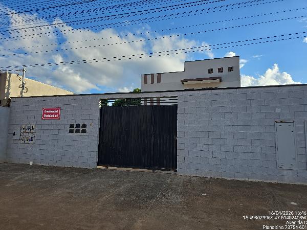 Vende-se em Planaltina-GO  apto, 96.93 de área total, 57.40 de área privativa,  2_qto(s), a.serv, WC, 1_sala(s), cozinha, Terraco, 1_vaga(s) de garagem.