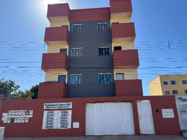 Vende-se em Novo Gama-GO  apto, 78.28 de área total, 55.60 de área privativa,  2_qto(s), a.serv, WC, 1_sala(s), cozinha, 1_vaga(s) de garagem.