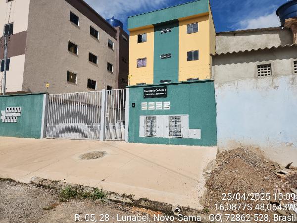 Vende-se em Novo Gama-GO  apto, 79.82 de área total, 61.24 de área privativa,  2_qto(s), a.serv, WC, 1_sala(s), cozinha, 1_vaga(s) de garagem.