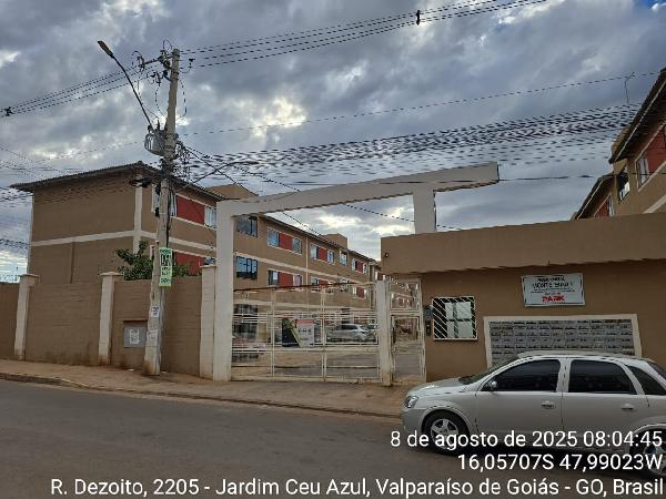 Vende-se em Valparaiso De Goias-GO  apto, 81.63 de área total, 44.77 de área privativa,  2_qto(s), a.serv, WC, 1_sala(s), cozinha, 1_vaga(s) de garagem.