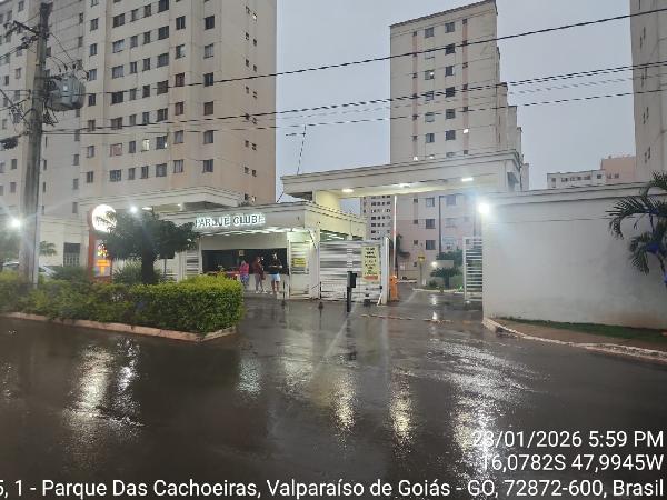 Vende-se em Valparaiso De Goias-GO  apto, 93.87 de área total, 69.36 de área privativa,  2_qto(s), a.serv, WC, 1_sala(s), cozinha, 1_vaga(s) de garagem.