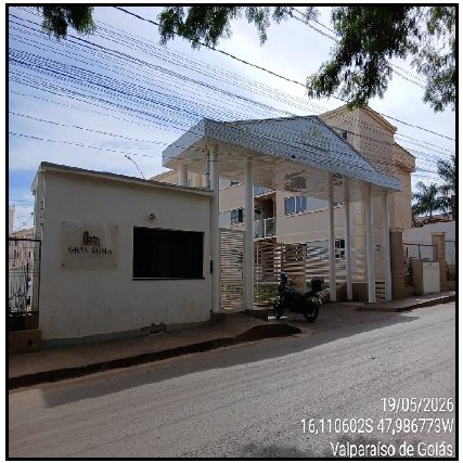 Vende-se em Valparaiso De Goias-GO  apto, 44.11 de área privativa,  2_qto(s), a.serv, WC, 1_sala(s), cozinha, 1_vaga(s) de garagem.