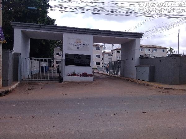 Vende-se em Valparaiso De Goias-GO  apto, 100.23 de área total, 48.92 de área privativa,  2_qto(s), a.serv, WC, 1_sala(s), cozinha, 1_vaga(s) de garagem.