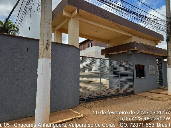 Vende-se em Valparaiso De Goias-GO  apto, 102.37 de área total, 45.13 de área privativa,  2_qto(s), a.serv, WC, 1_sala(s), cozinha, 1_vaga(s) de garagem.