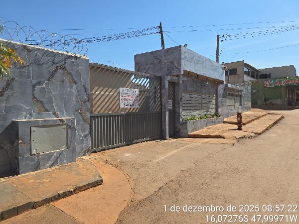 Vende-se em Valparaiso De Goias-GO  apto, 96.99 de área total, 42.75 de área privativa,  2_qto(s), a.serv, WC, 1_sala(s), cozinha, 1_vaga(s) de garagem.