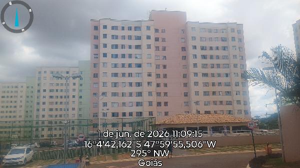 Vende-se em Valparaiso De Goias-GO  apto, 72.50 de área total, 48.31 de área privativa,  2_qto(s), a.serv, WC, 1_sala(s), cozinha, Terraco, 1_vaga(s) de garagem.