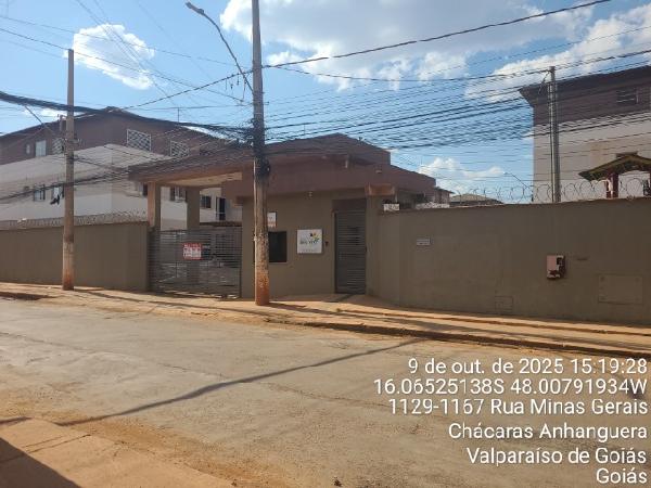 Vende-se em Valparaiso De Goias-GO  apto, 45.13 de área total, 45.13 de área privativa,  2_qto(s), a.serv, WC, 1_sala(s), cozinha, 1_vaga(s) de garagem.