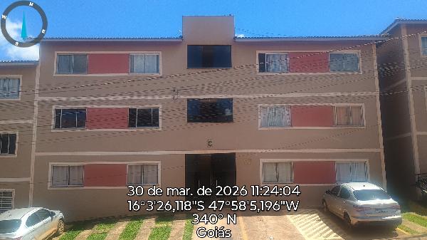 Vende-se em Valparaiso De Goias-GO  apto, 49.03 de área total, 44.77 de área privativa,  2_qto(s), a.serv, WC, 1_sala(s), cozinha, 1_vaga(s) de garagem.