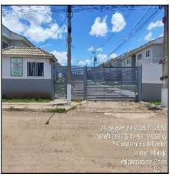 Vende-se em Valparaiso De Goias-GO  apto, 102.40 de área total, 48.36 de área privativa,  2_qto(s), a.serv, WC, 1_sala(s), cozinha, 1_vaga(s) de garagem.