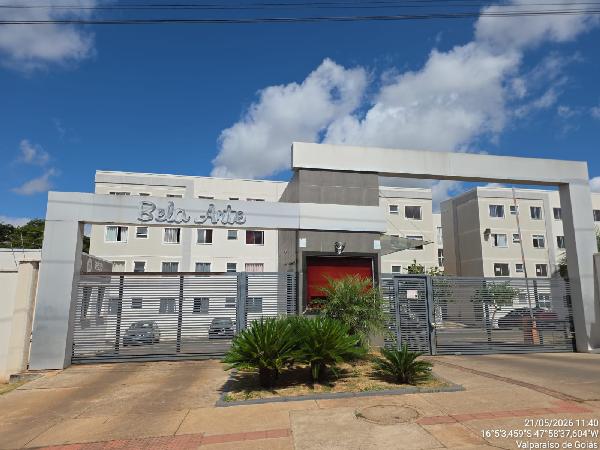Vende-se em Valparaiso De Goias-GO  apto, 89.77 de área total, 42.81 de área privativa,  2_qto(s), a.serv, WC, 1_sala(s), cozinha.