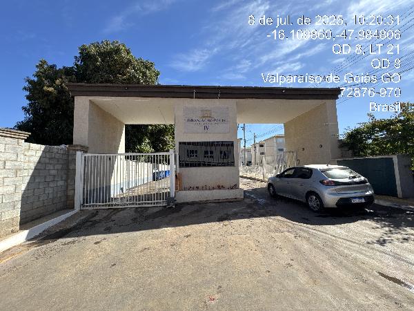 Vende-se em Valparaiso De Goias-GO  apto, 48.92 de área privativa,  2_qto(s), a.serv, WC, 1_sala(s), cozinha, 1_vaga(s) de garagem.