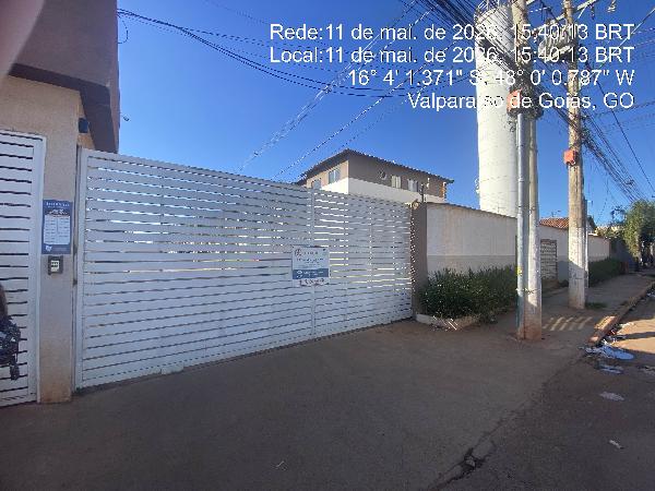 Vende-se em Valparaiso De Goias-GO  apto, 85.51 de área total, 45.13 de área privativa,  2_qto(s), a.serv, WC, 1_sala(s), cozinha, 1_vaga(s) de garagem.