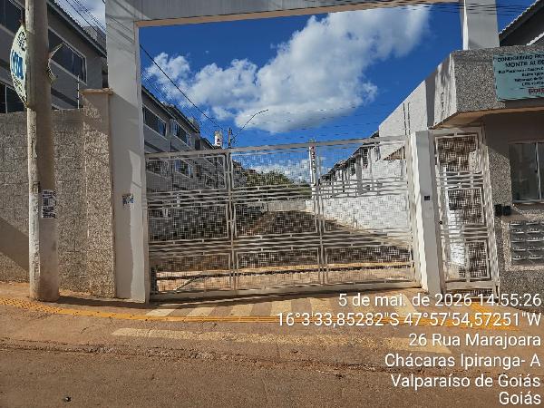 Vende-se em Valparaiso De Goias-GO  apto, 103.12 de área total, 44.77 de área privativa,  2_qto(s), a.serv, WC, 1_sala(s), cozinha, 1_vaga(s) de garagem.