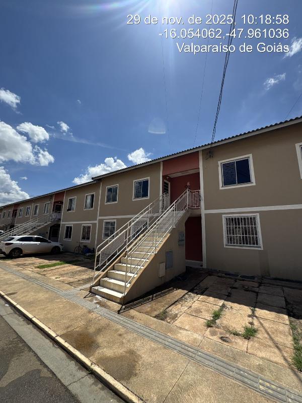 Vende-se em Valparaiso De Goias-GO  apto, 46.41 de área total, 43.13 de área privativa,  2_qto(s), a.serv, WC, 1_sala(s), cozinha, 1_vaga(s) de garagem.