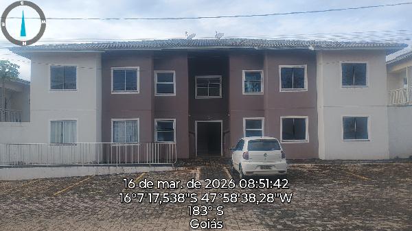 Vende-se em Valparaiso De Goias-GO  apto, 68.34 de área total, 45.35 de área privativa,  2_qto(s), varanda, a.serv, WC, 1_sala(s), cozinha, 1_vaga(s) de garagem.