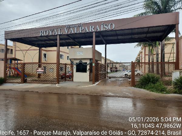 Vende-se em Valparaiso De Goias-GO  apto, 87.98 de área total, 48.70 de área privativa,  2_qto(s), varanda, a.serv, WC, 1_sala(s), cozinha.