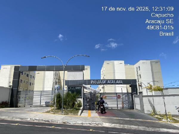 Vende-se em Aracaju-SE  apto, 75.71 de área total, 40.83 de área privativa,  2_qto(s), a.serv, WC, 1_sala(s), cozinha, 1_vaga(s) de garagem.