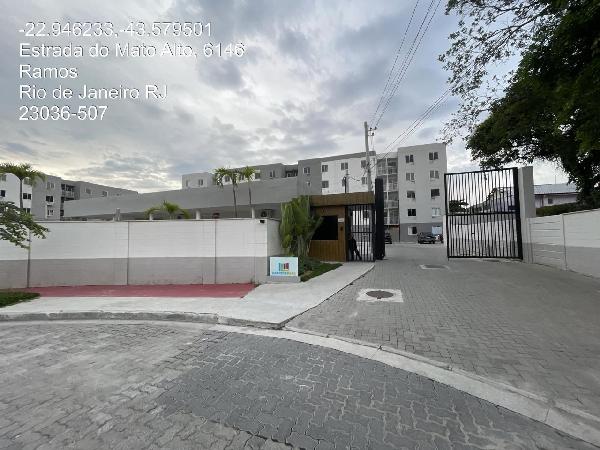Vende-se em Rio De Janeiro-RJ  apto, 45.00 de área total, 45.00 de área privativa,  2_qto(s), a.serv, WC, 1_sala(s), cozinha.