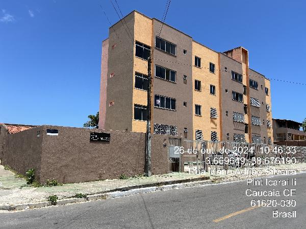 Vende-se em Caucaia-CE  apto, 70.45 de área privativa,  3_qto(s), WC, 1_sala(s), cozinha, 1_vaga(s) de garagem.
