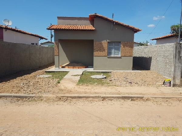 Vende-se em Lagoa Alegre-PI  Casa, 51.57 de área privativa, 200.00 de área do terreno,  2_qto(s), a.serv, WC, 1_sala(s), cozinha, 1_vaga(s) de garagem.