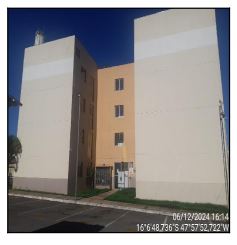 Vende-se em Luziania-GO  apto, 46.23 de área privativa,  2_qto(s), a.serv, WC, 1_sala(s), cozinha.