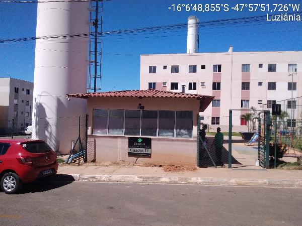Vende-se em Luziania-GO  apto, 46.23 de área total, 46.23 de área privativa,  2_qto(s), WC, 1_sala(s), cozinha.